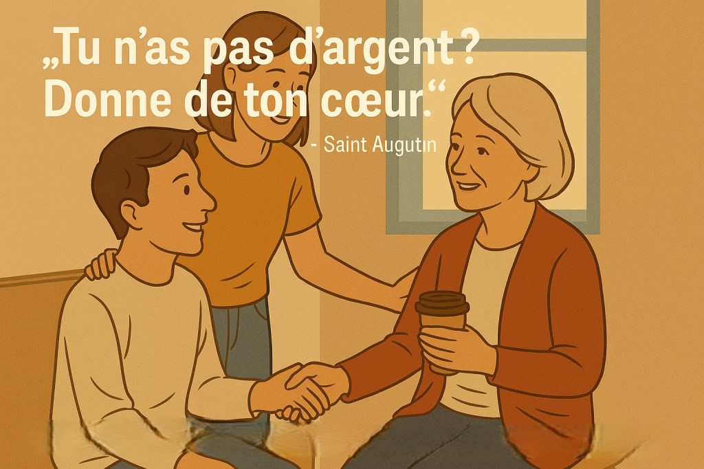 L’aumône, une charité du cœur — à l’école de&nbsp;Saint-Augustin