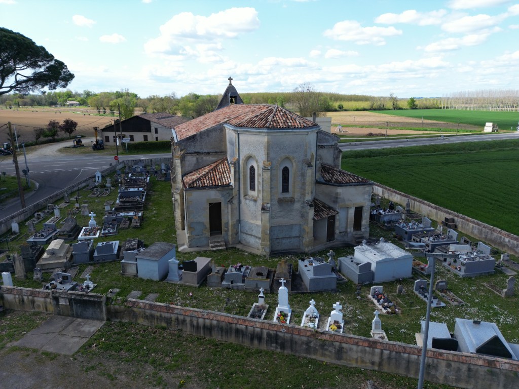 L’église de Coussan vue du ciel : un trésor&nbsp;révélé